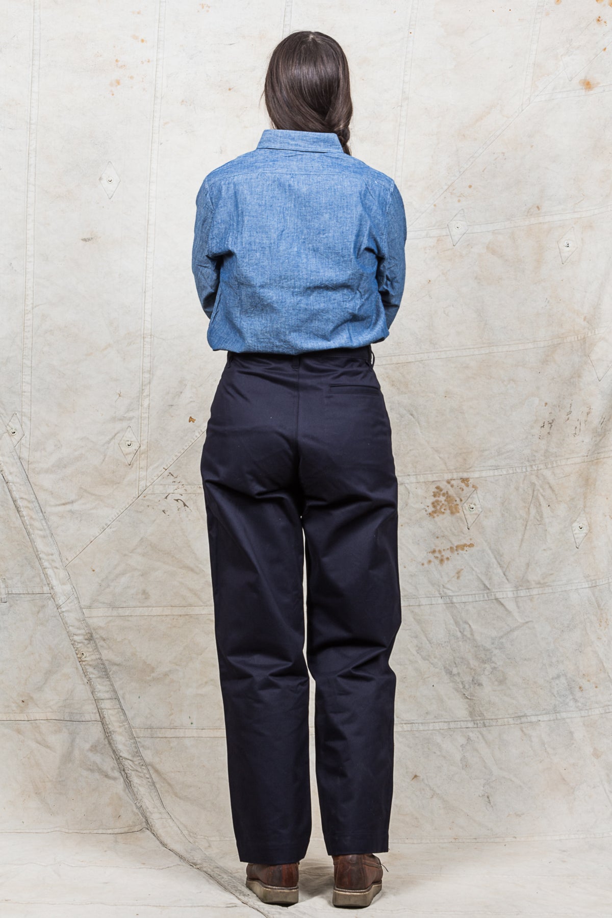 North Sea Clothing Canadian Trouser Navy
