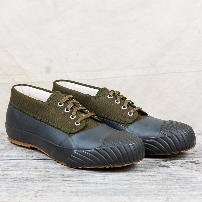 Moonstar Mudguard Vulcanized Rubber Shoes Olive