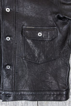 Secondhand Indigofera Black Grant Leather Jacket