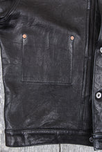 Secondhand Indigofera Black Grant Leather Jacket