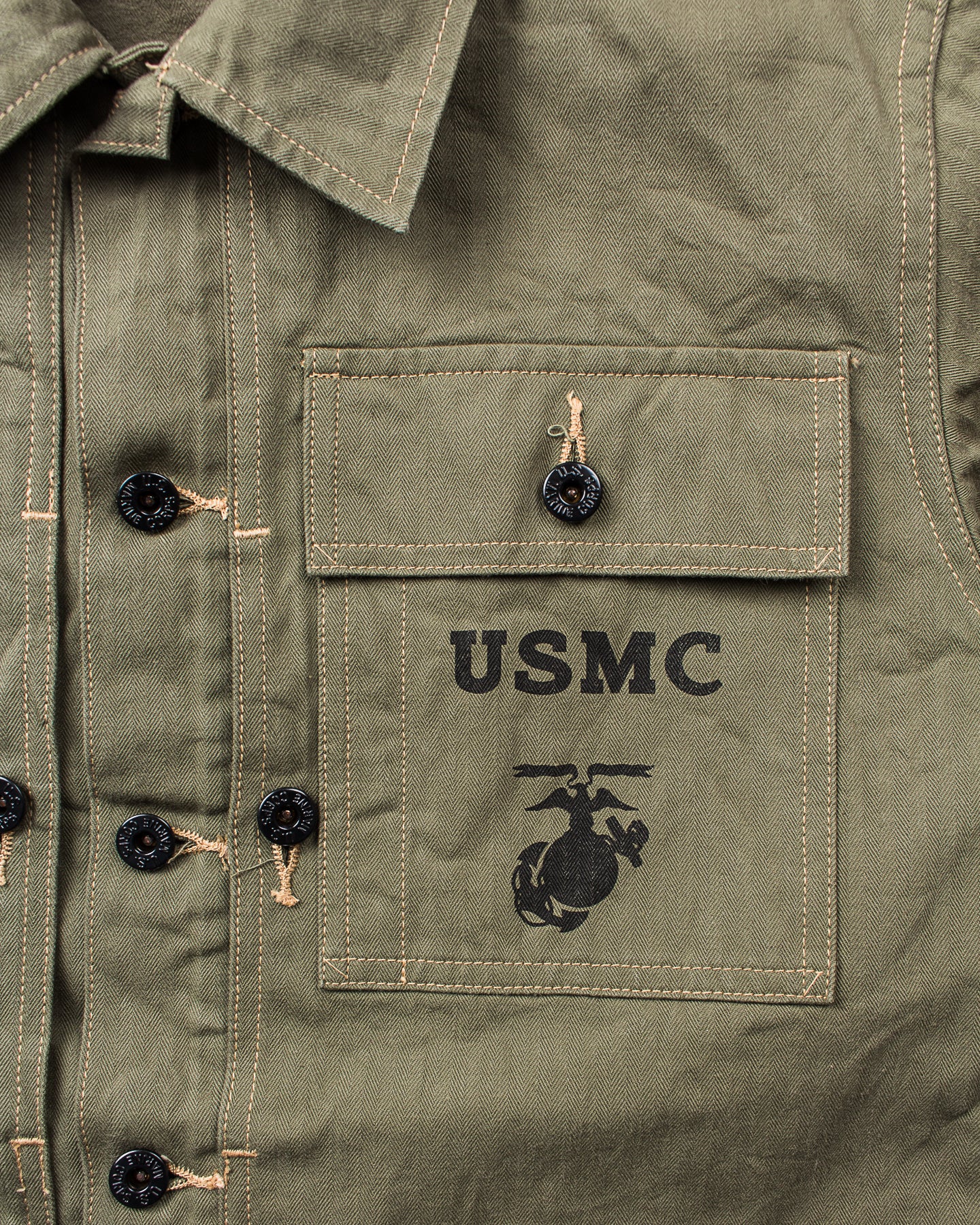 Buzz Rickson's USMC P-44 HBT Jacket BR15123 – Second Sunrise