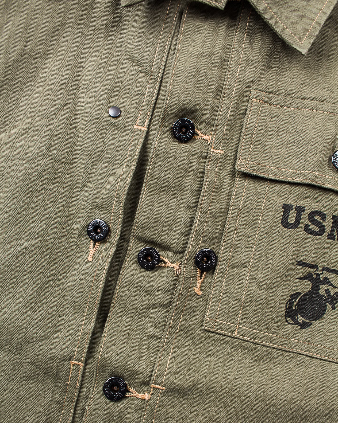 Buzz Rickson's USMC P-44 HBT Jacket BR15123