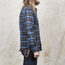 Indigofera Bryson Shirt Charcoal/Blue/Green