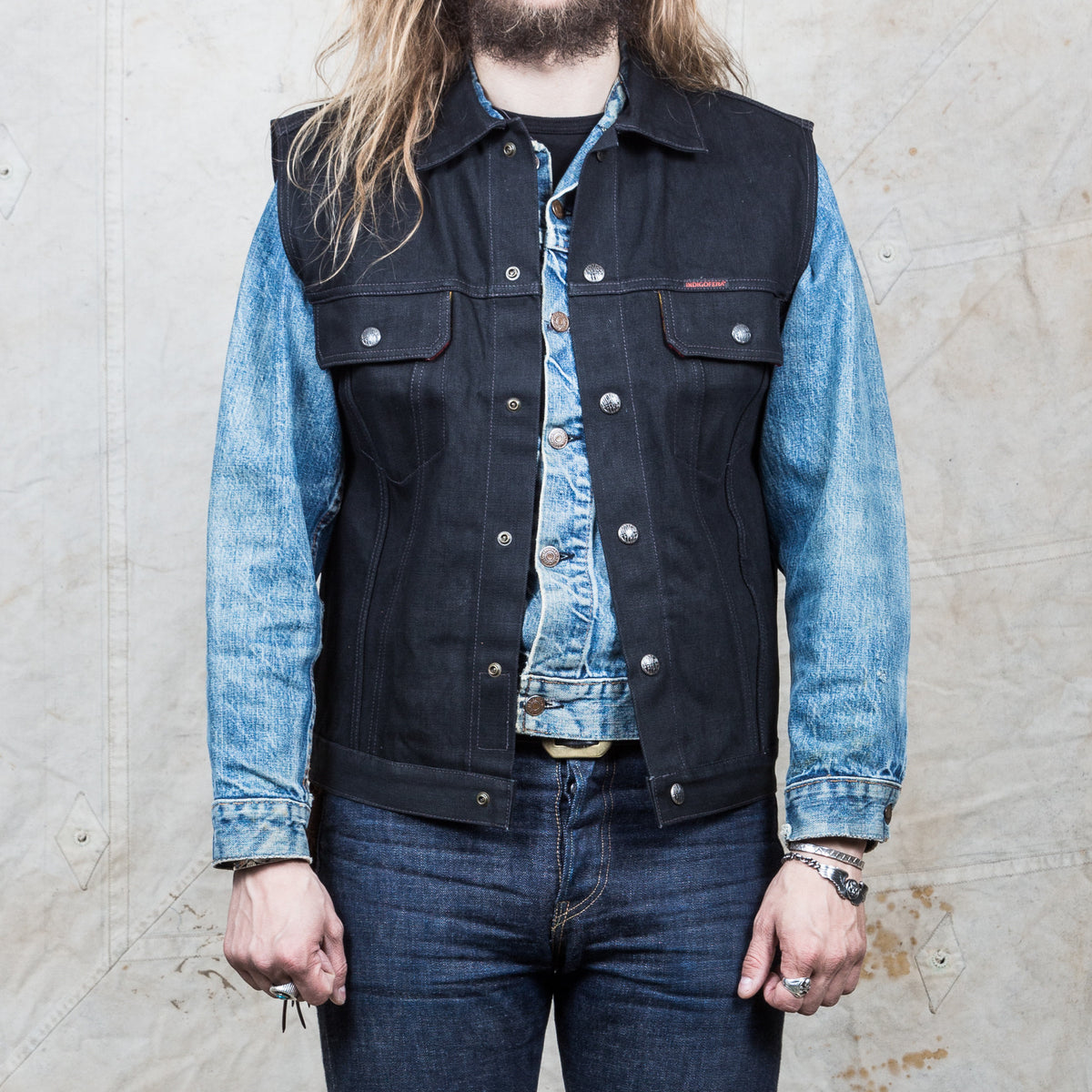 Indigofera Gunnar Vest Gunpowder Black