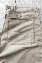 Vintage 1940s / 50s Swedish Cinch Back Army Pants "Grötbyxor" No. 6