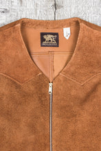 Indigofera Monroe Leather Vest Brown