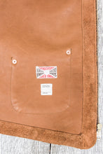 Indigofera Monroe Leather Vest Brown