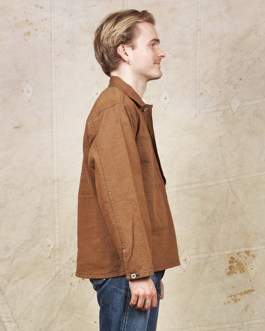 Buzz Rickson's Brown Denim Pullover Jacket