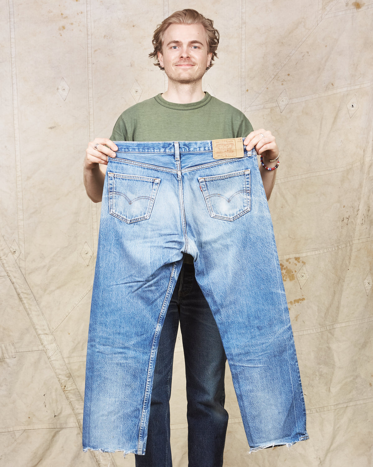Vintage 1990's Made In USA 501 Levi's Jeans W38 No. 2