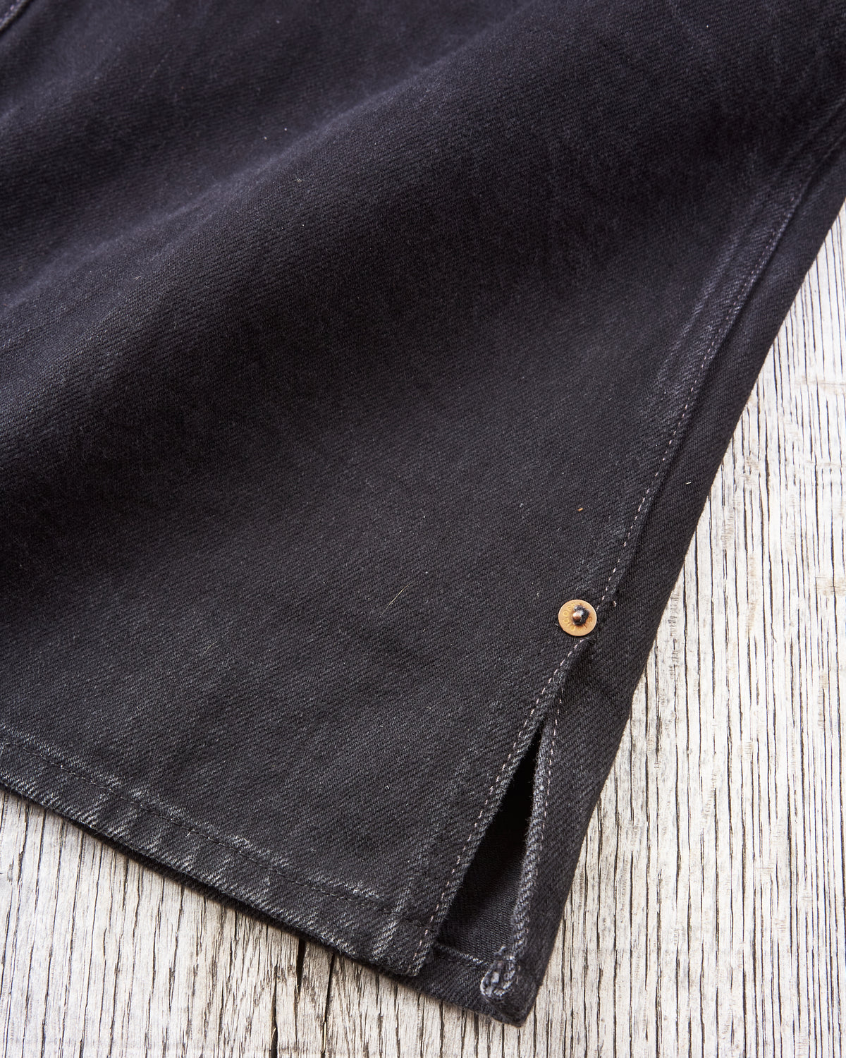 Second Hand Indigofera Fargo Shirt Gunpowder Black Size M