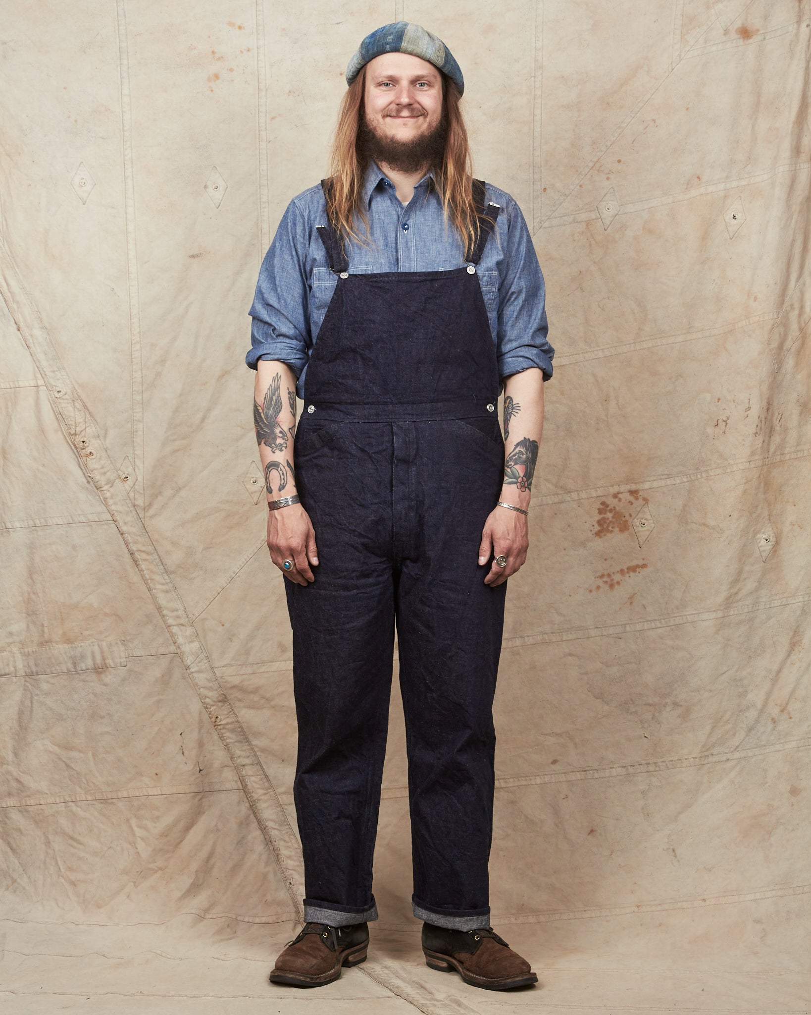 Warehouse & Co Lot 1220 Turn of Century Denim Overall – Second Sunrise