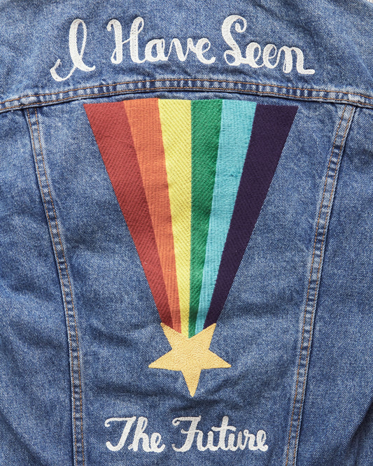 Second Hand Levi's "I Have Seen The Future" Denim Jacket