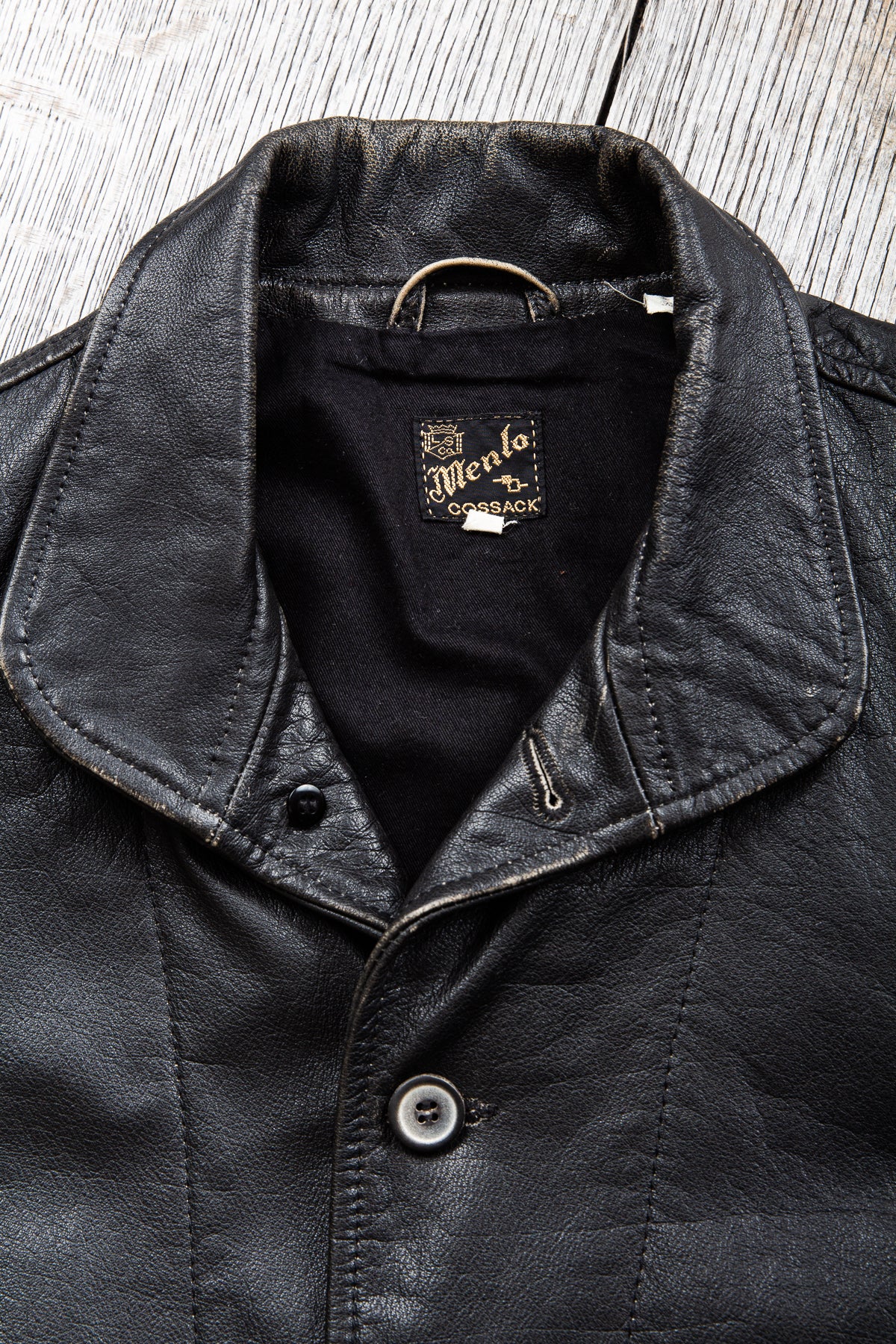 Second Hand LVC 1930's Menlo Leather Jacket Black Size M