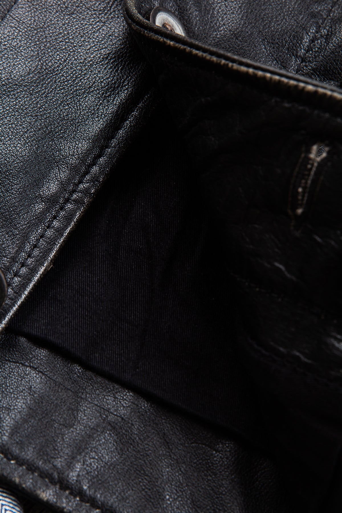 Second Hand LVC 1930's Menlo Leather Jacket Black Size M