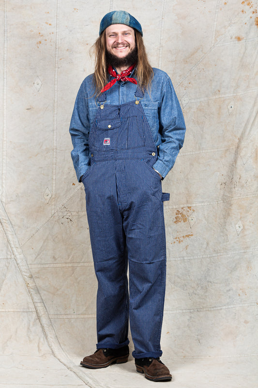 TCB Wrecking Crew Pants 8 oz Indigo Stripe