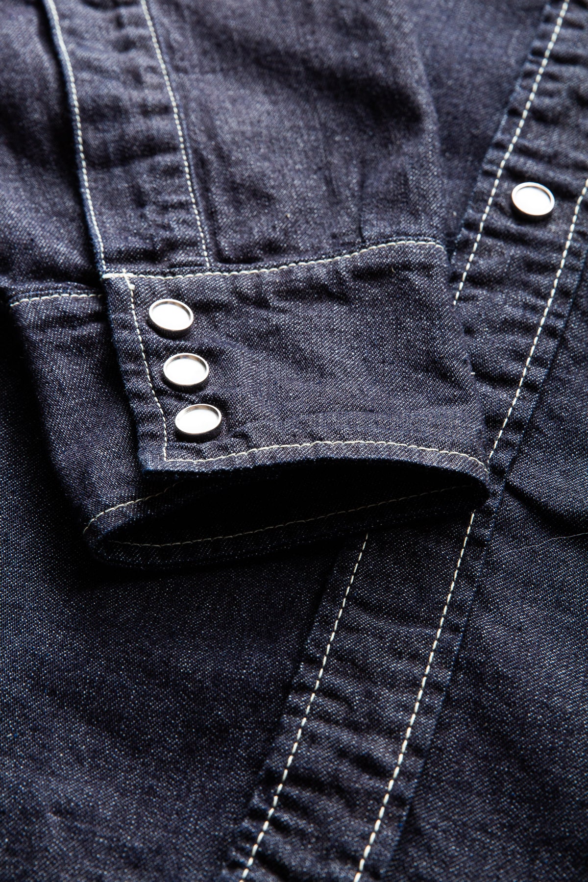 TCB Jeans Ranch Denim Shirt / Sawtooth Western