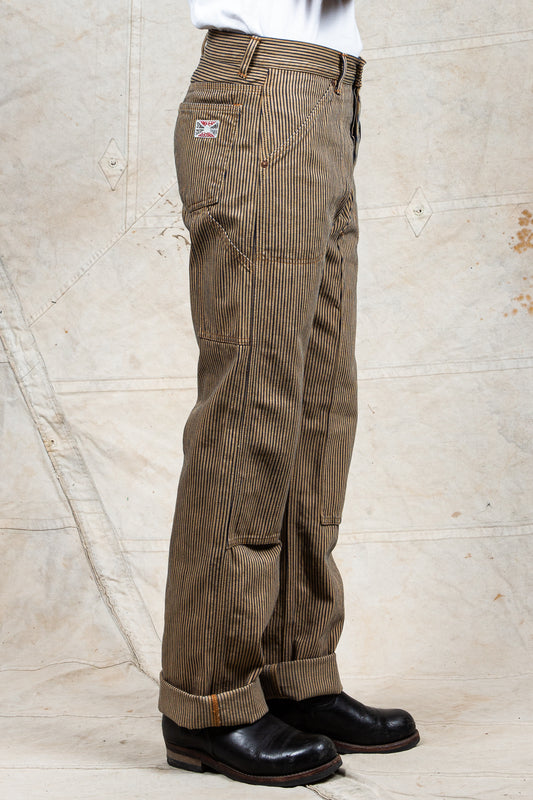 Indigofera Wendell Pants Indigo / Root Stripe