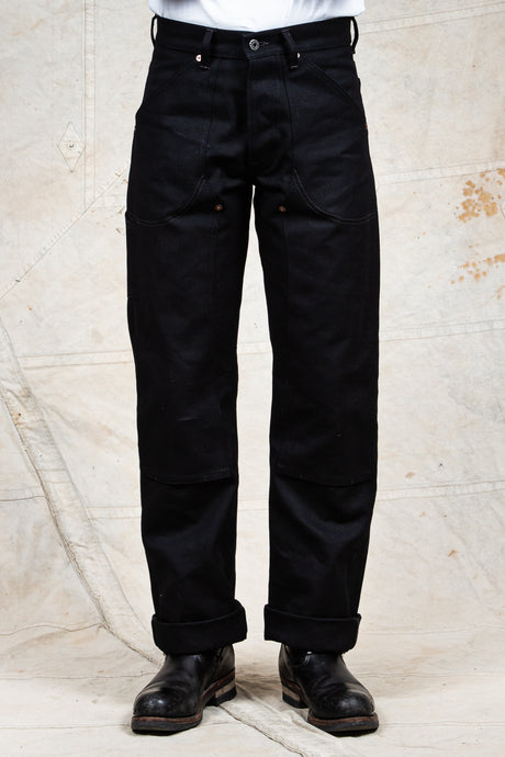 Indigofera Wendell Pants Smithson Black Canvas 13 oz