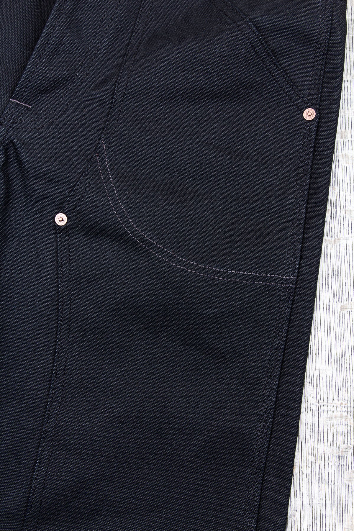 Indigofera Wendell Pants Smithson Black Canvas 13 oz