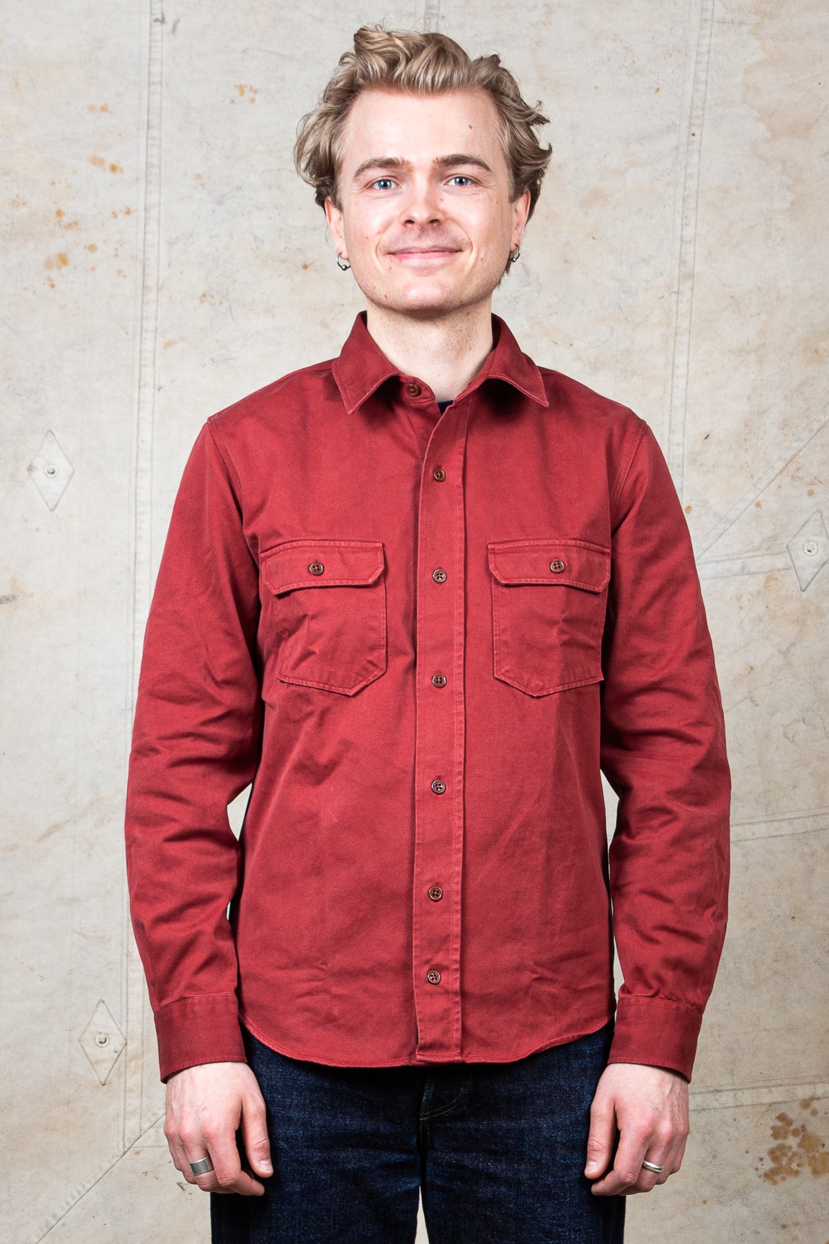 Indigofera Alamo Shirt Rust