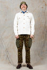 Indigofera Copeland Yucatan White Denim Shirt