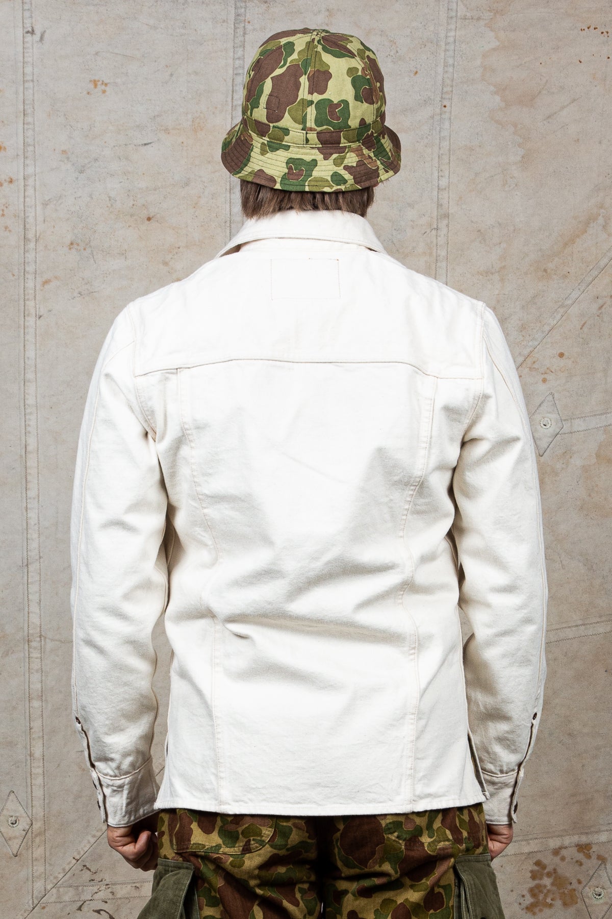 Indigofera Copeland Yucatan White Denim Shirt