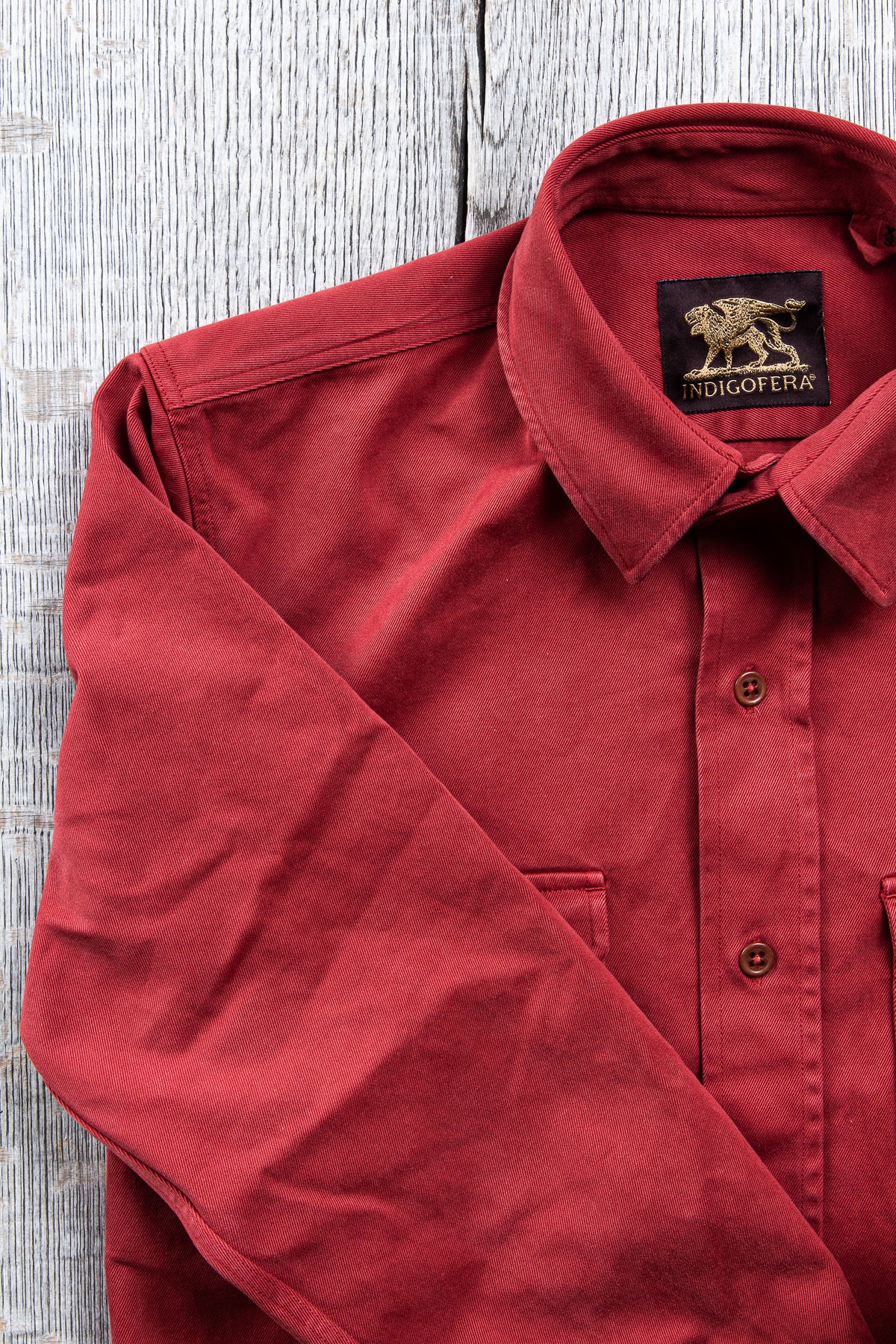 Indigofera Alamo Shirt Rust