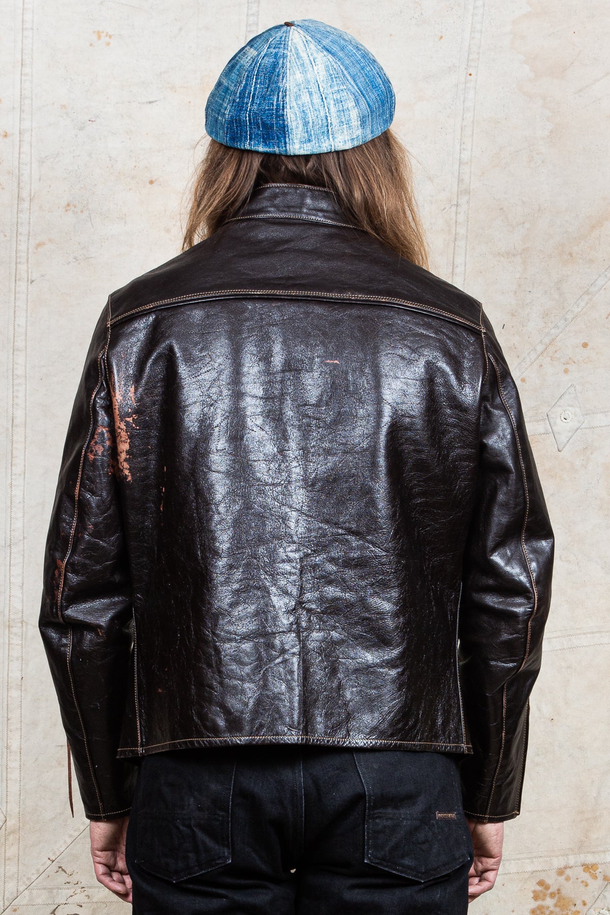 Second Hand Himel Brothers Café Racer Leather Jacket