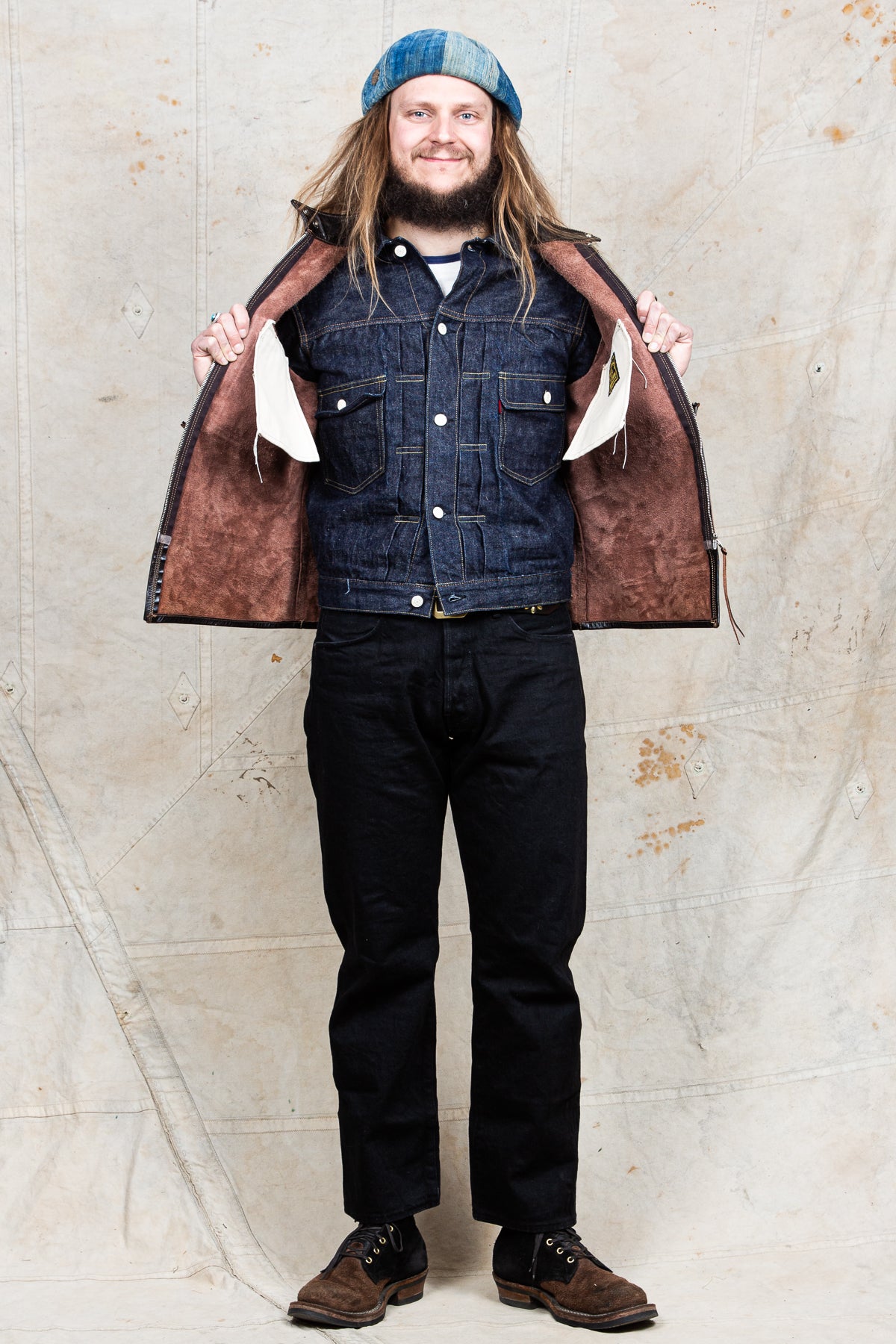 Second Hand Himel Brothers Café Racer Leather Jacket