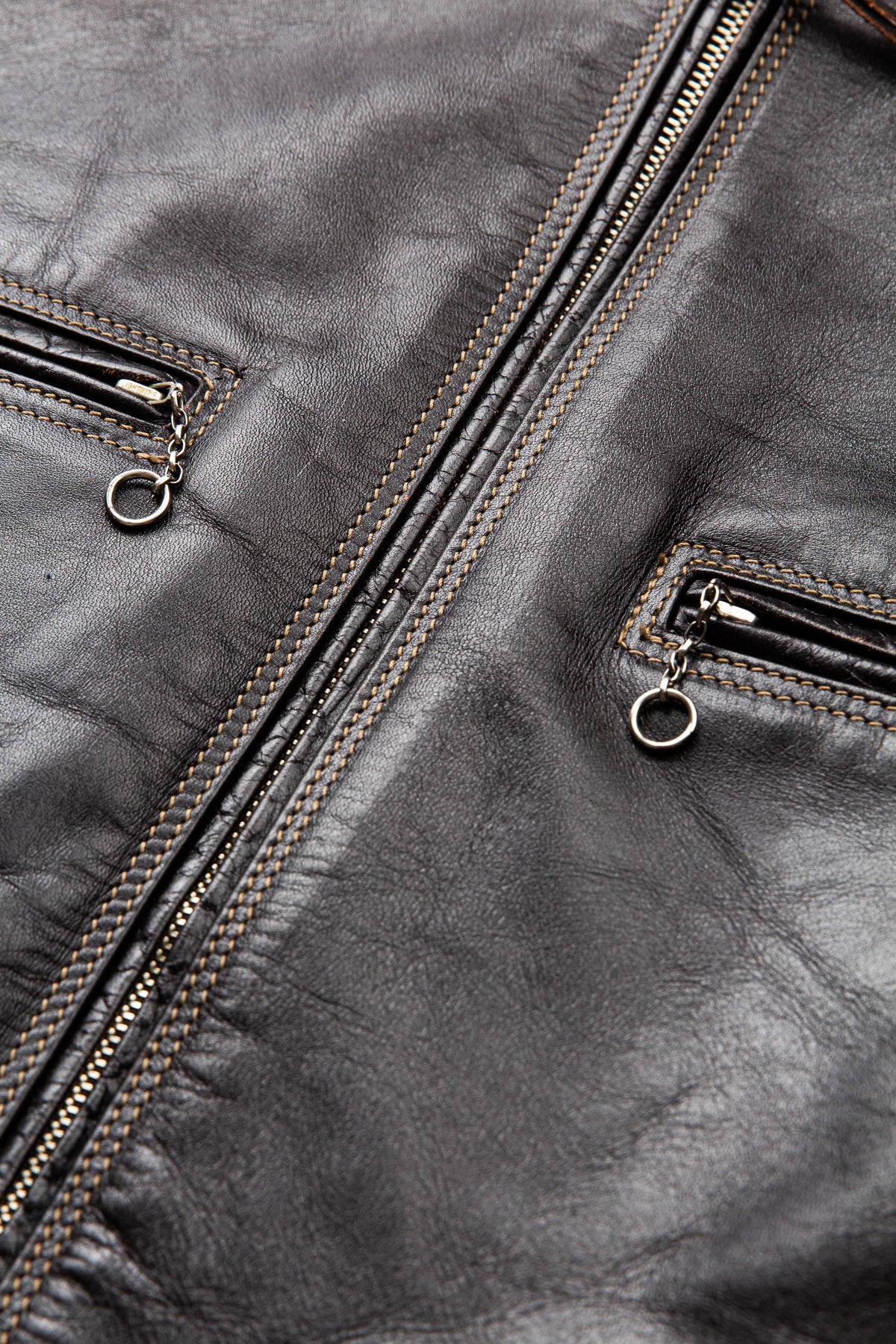 Second Hand Himel Brothers Café Racer Leather Jacket