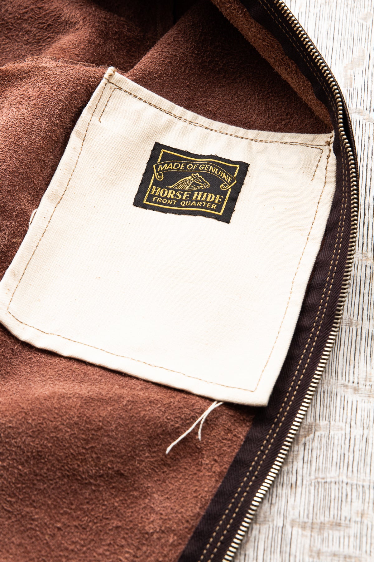 Second Hand Himel Brothers Café Racer Leather Jacket