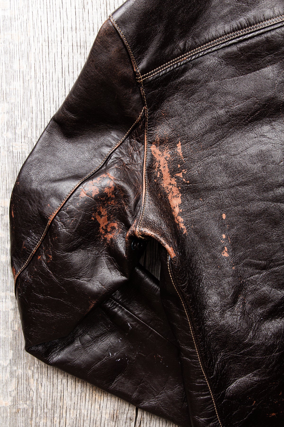 Second Hand Himel Brothers Café Racer Leather Jacket