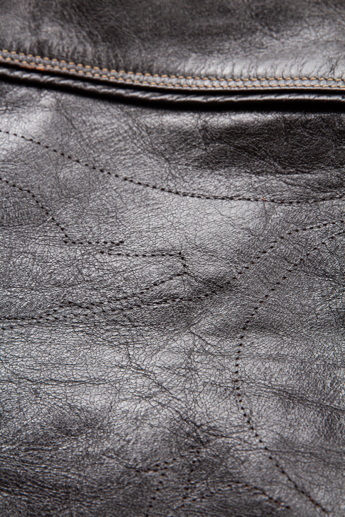 Second Hand Himel Brothers Café Racer Leather Jacket