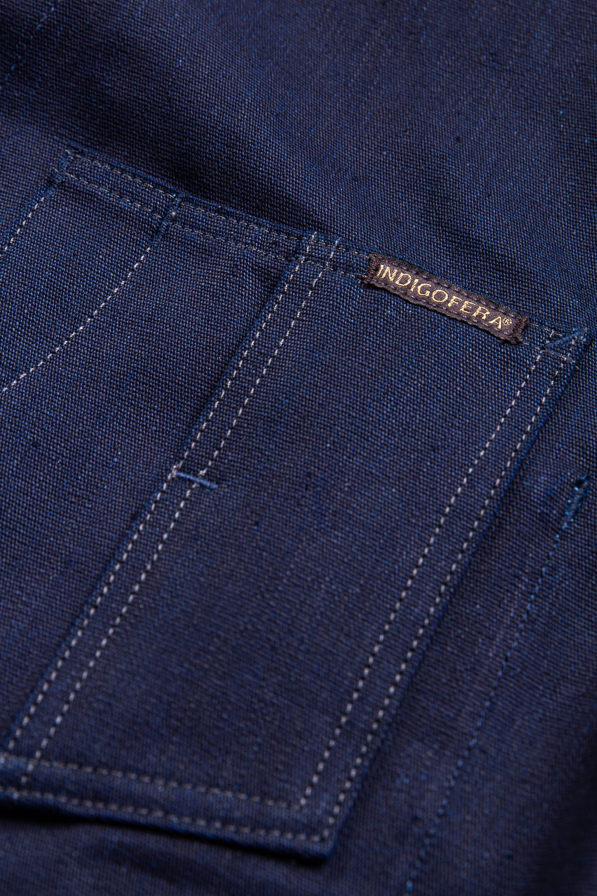 Indigofera Kurt Indigo Canvas