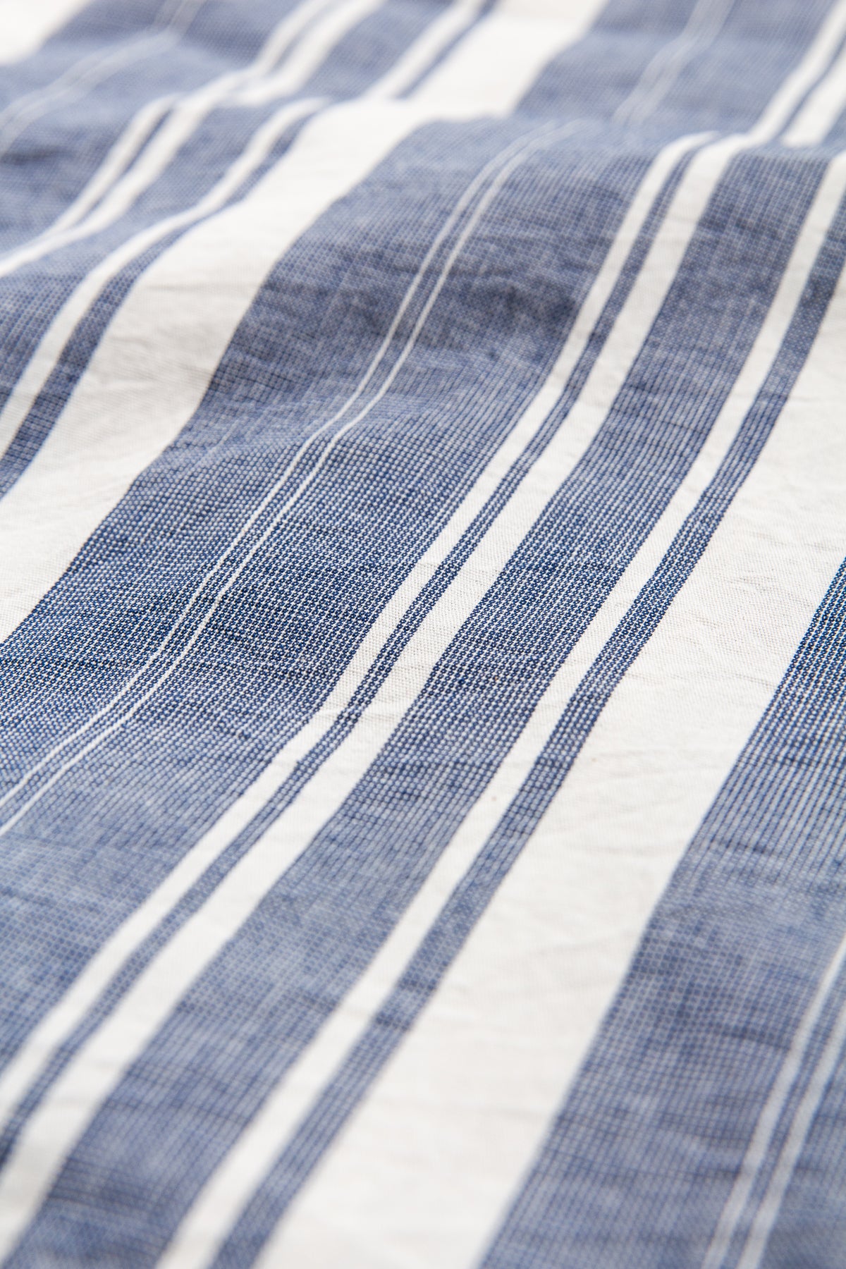 Sugar Cane & Co. Short Sleeve Random Stripe Work Shirt