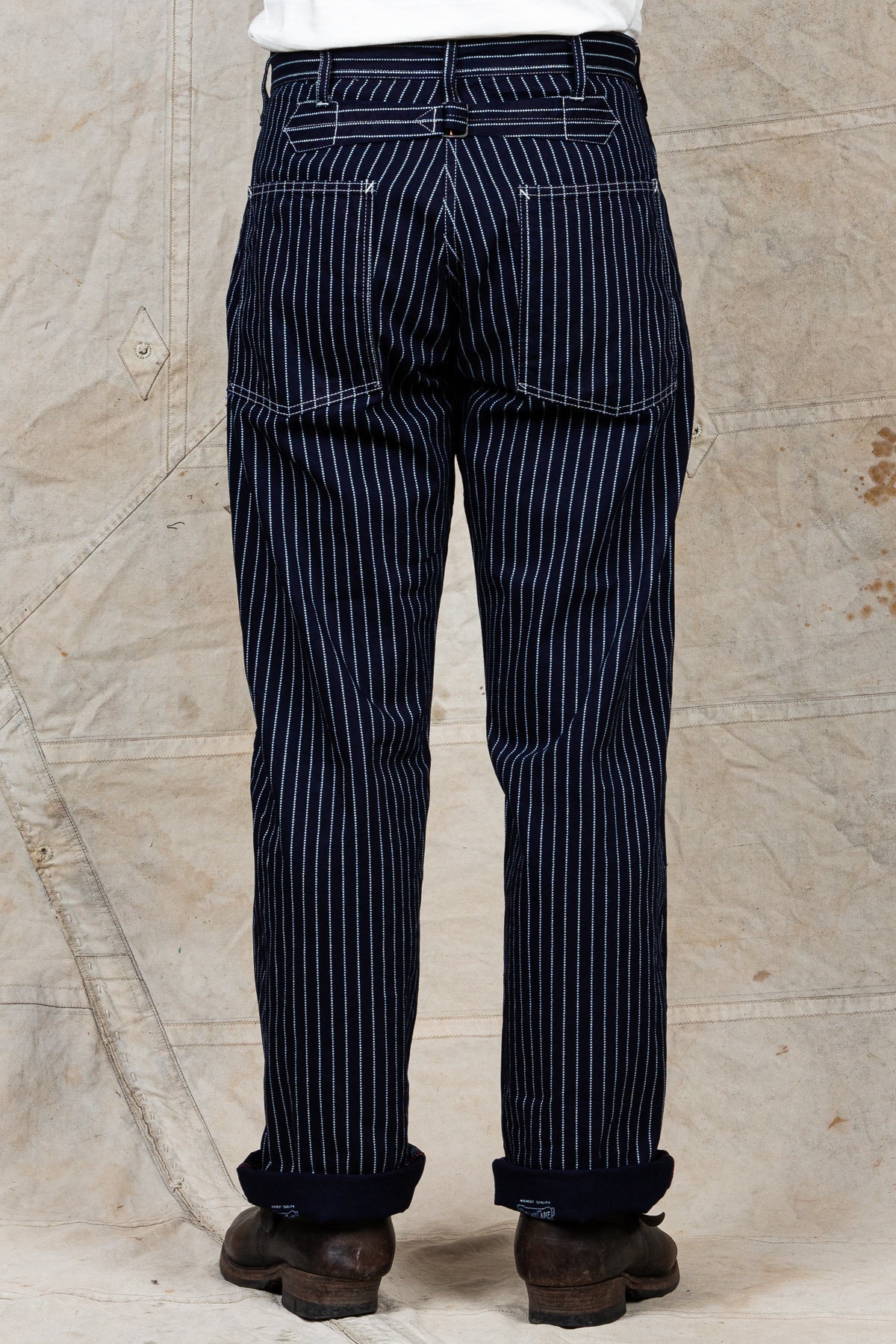 Sugar Cane & Co. Wabash Stripe Engineer Pants SC40786A – Second