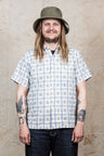 Sugar Cane & Co. Dobby Check Short Sleeve Open Shirt