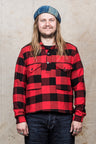Indigofera Terrence Closed Front Shirt Buffalo Plaid