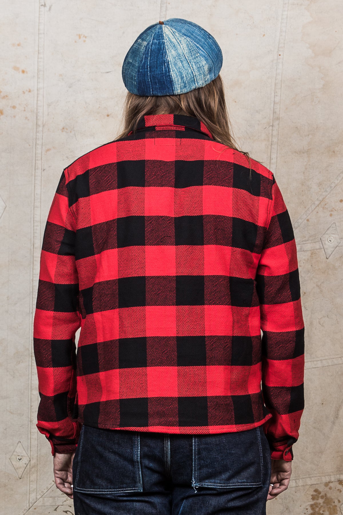 Indigofera Terrence Closed Front Shirt Buffalo Plaid