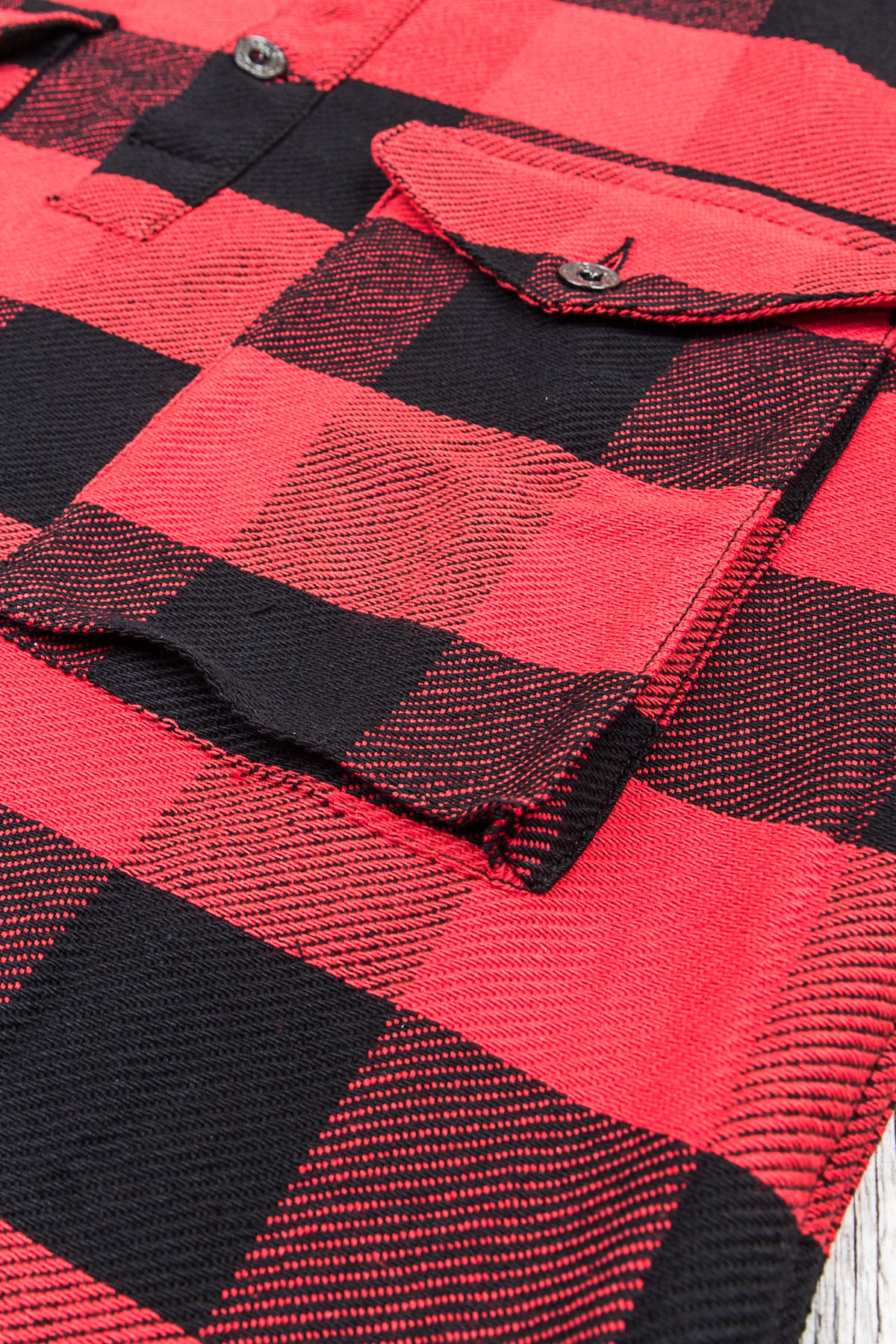 Indigofera Terrence Closed Front Shirt Buffalo Plaid