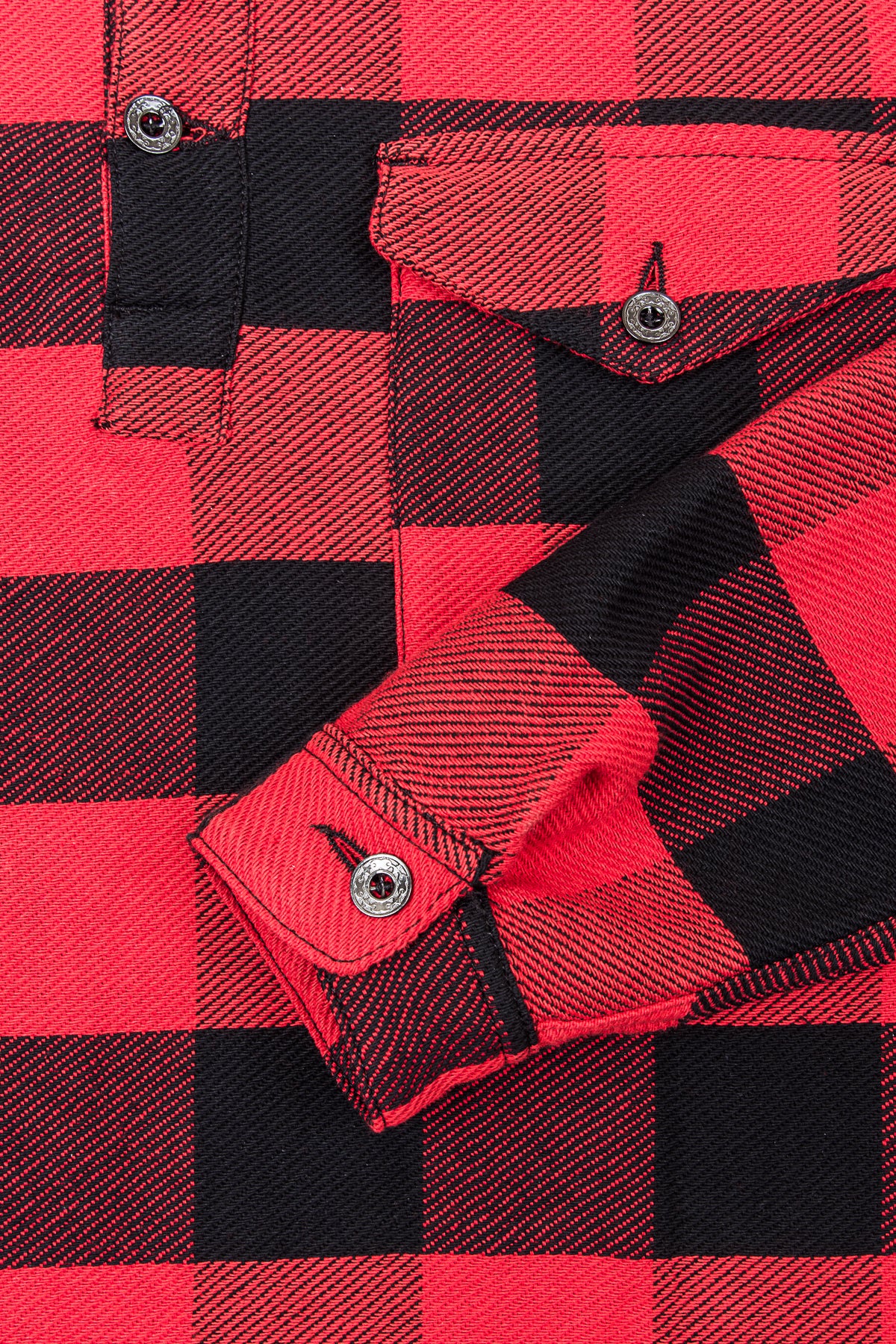 Indigofera Terrence Closed Front Shirt Buffalo Plaid