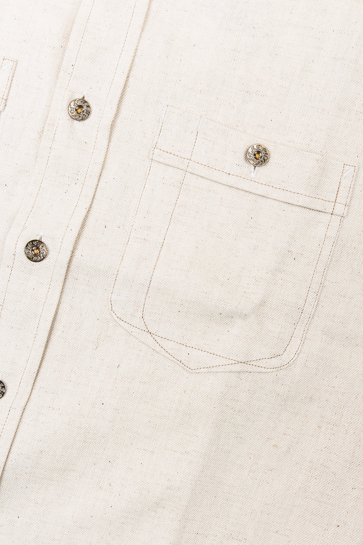 Indigofera Holden Shirt White Twill