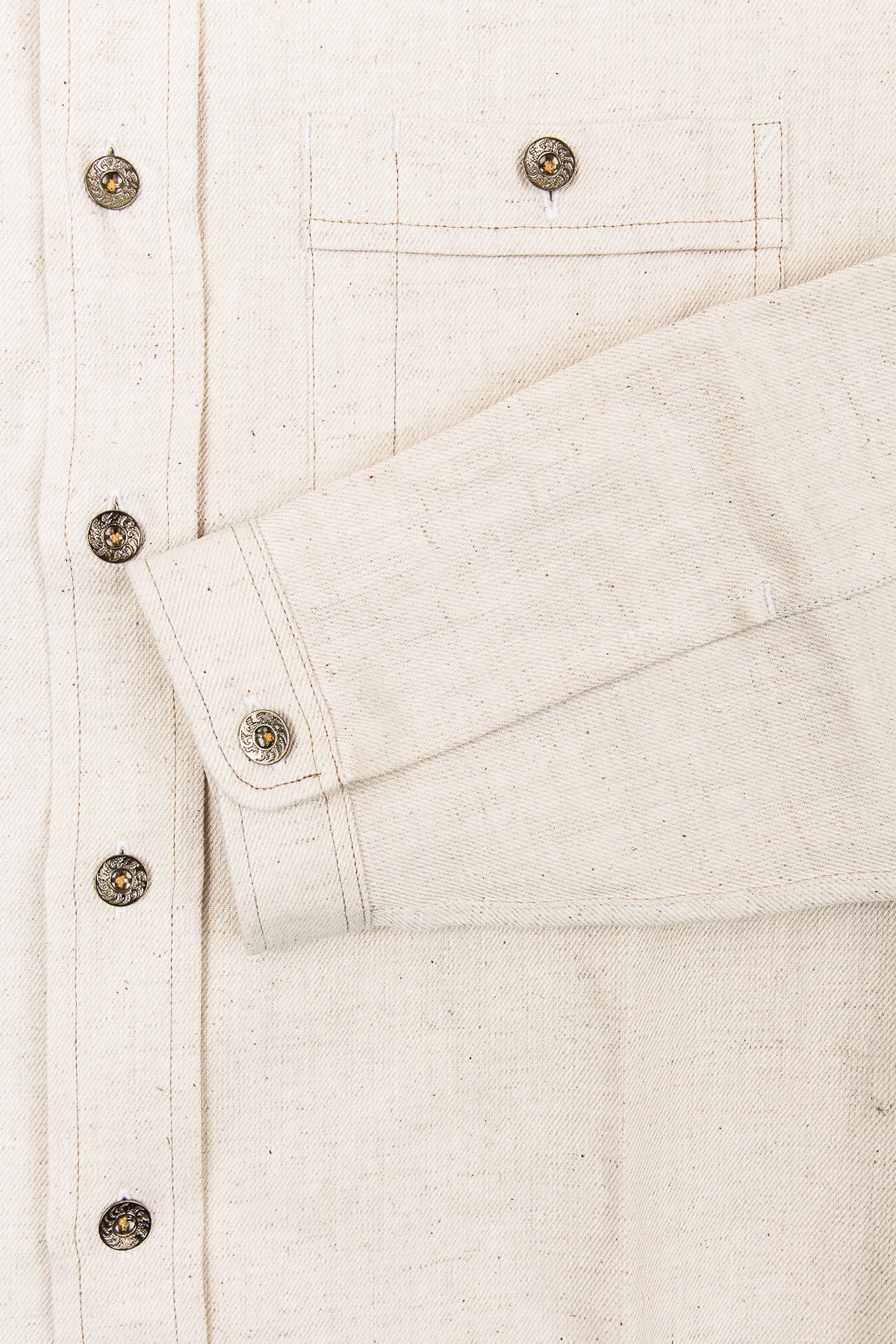 Indigofera Holden Shirt White Twill
