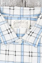 Sugar Cane & Co. Dobby Check Short Sleeve Open Shirt