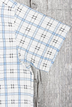 Sugar Cane & Co. Dobby Check Short Sleeve Open Shirt