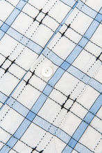 Sugar Cane & Co. Dobby Check Short Sleeve Open Shirt