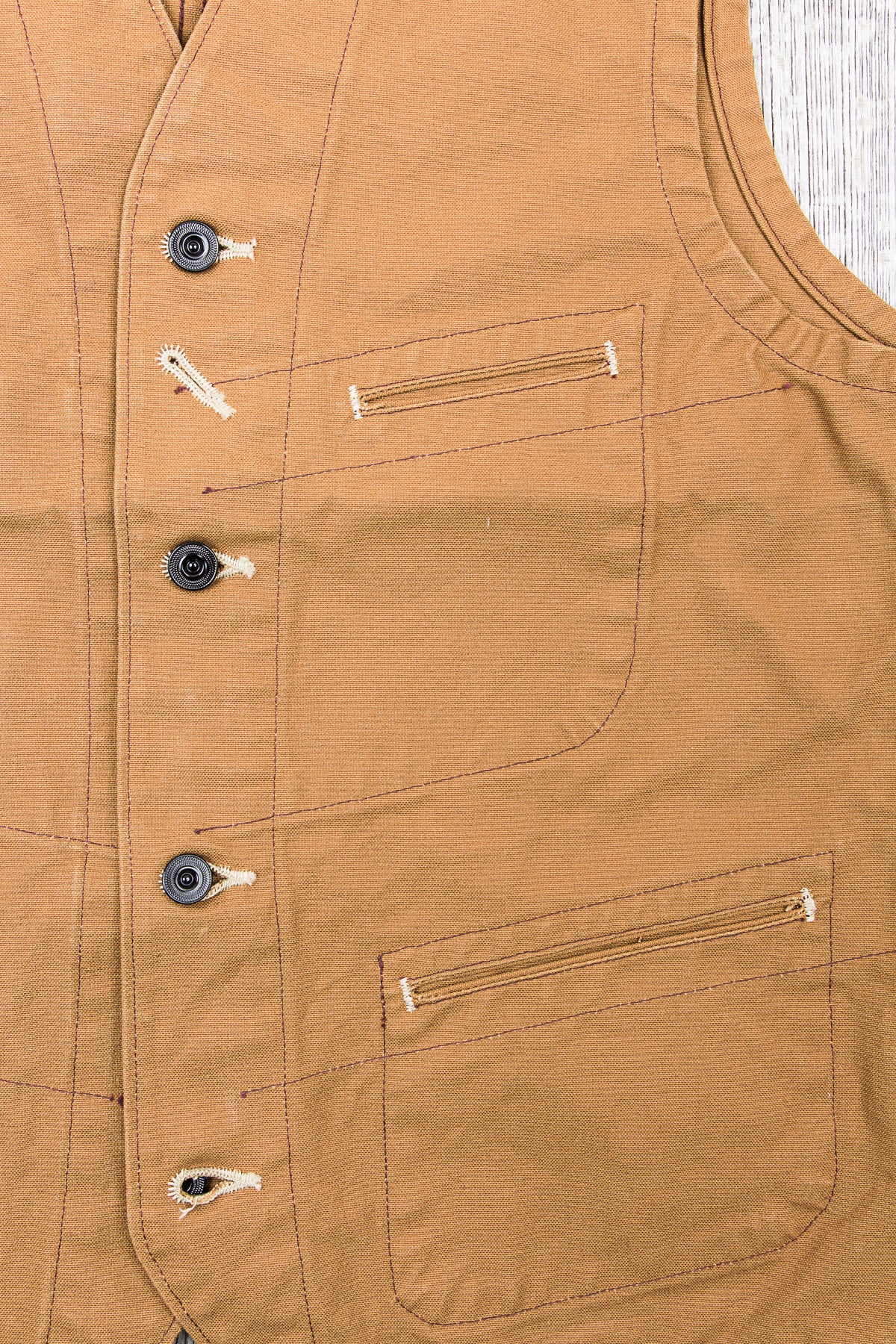 Sugar Cane & Co. Cotton Duck Work Vest