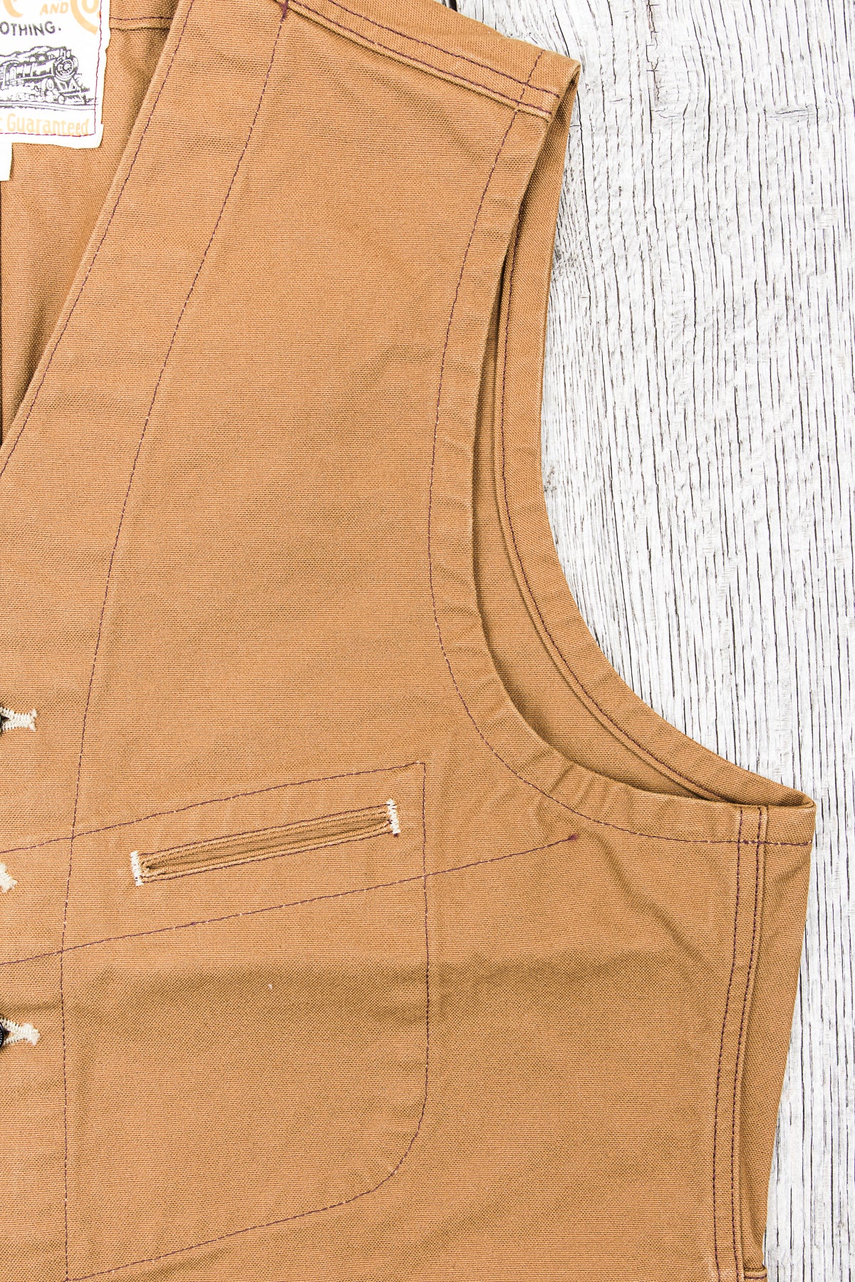 Sugar Cane & Co. Cotton Duck Work Vest