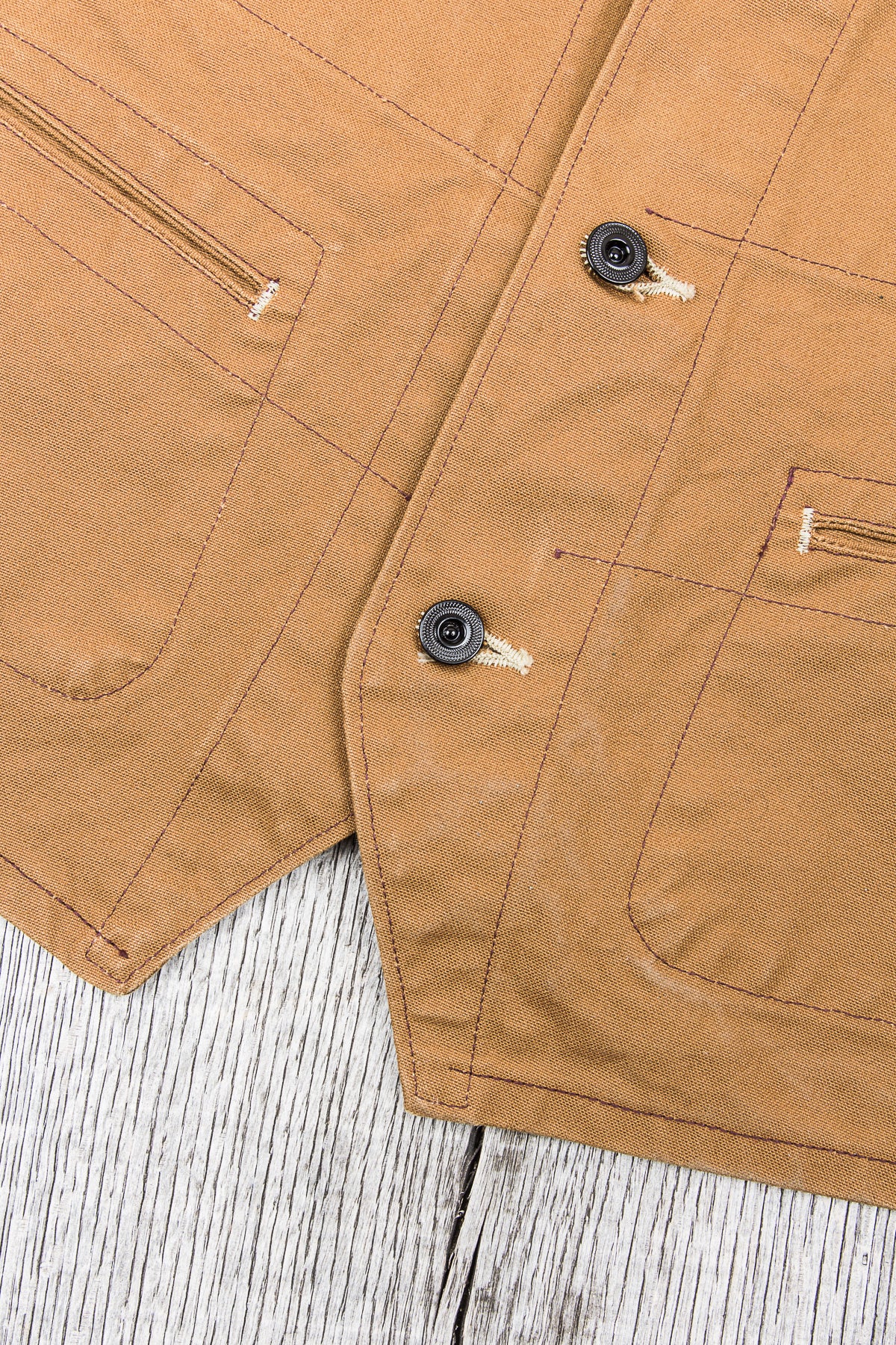 Sugar Cane & Co. Cotton Duck Work Vest
