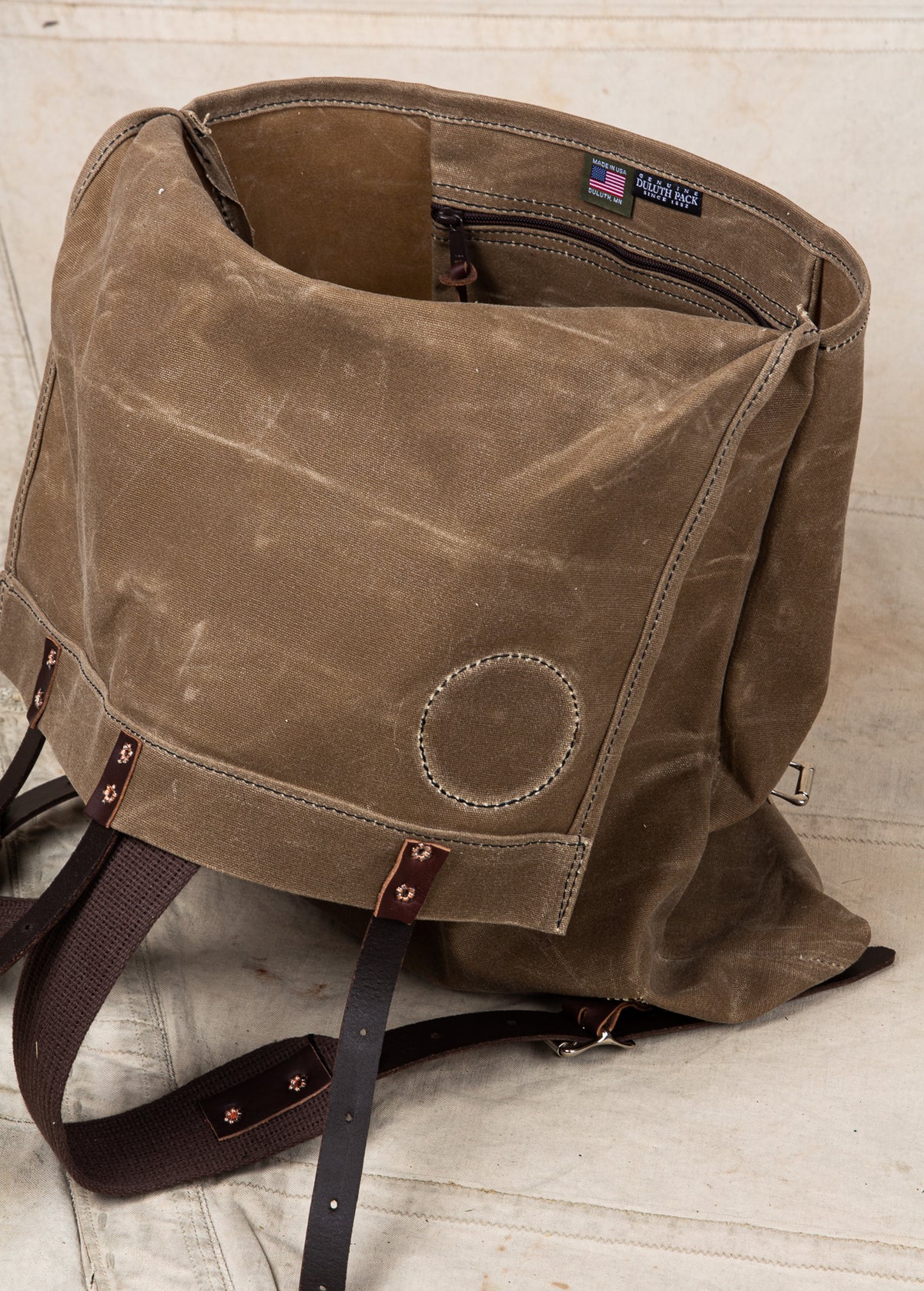 Duluth Pack #51 Waxed Khaki
